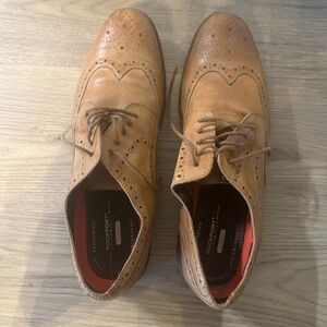 Rockport dress shoes, size 13, light brown